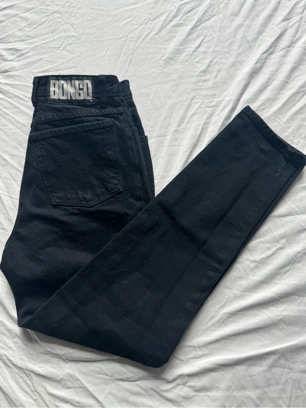 BONGO Vintage 90s High-Rise Jeans in Black juniors size 7